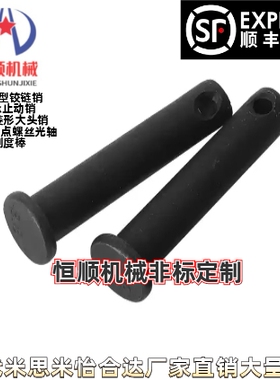 HCLGN8/10/12-18 20 22 24 25 30 35 40 45 50铰链销 带肩开口销