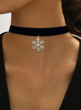 欧美跨境货源圣诞时尚项链