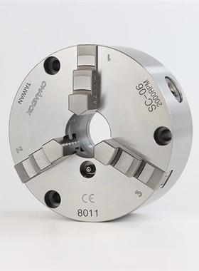 台湾千岛手动卡盘Chandox三爪自中心卡盘sc03 4 5 6 7 8 9 10英寸