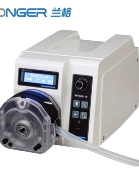 保定兰格WT600-1F灌装实验室蠕动泵分配型实验室恒流泵6000ml/min