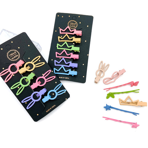 发夹后脑勺发夹头饰ins简约