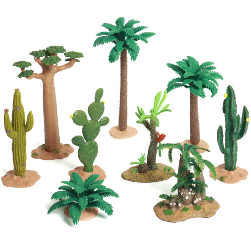 玛奇乐植物仿真动物模型环保PVC