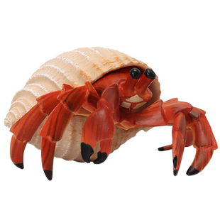 海洋动物模型仿真海底世界生物鱼玩具螃蟹龙虾抹香鲸寄居蟹海星