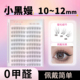 自粘2025年新品 小黑嫚10 12mm免胶假睫毛女自然仿真轻盈 日常素颜