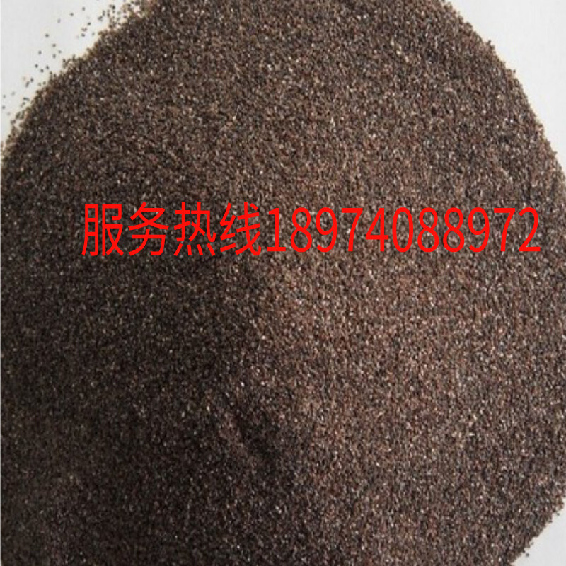一级棕刚玉金刚砂喷砂机砂料磨料喷砂耗材耐磨硬度高少尘厂家直销