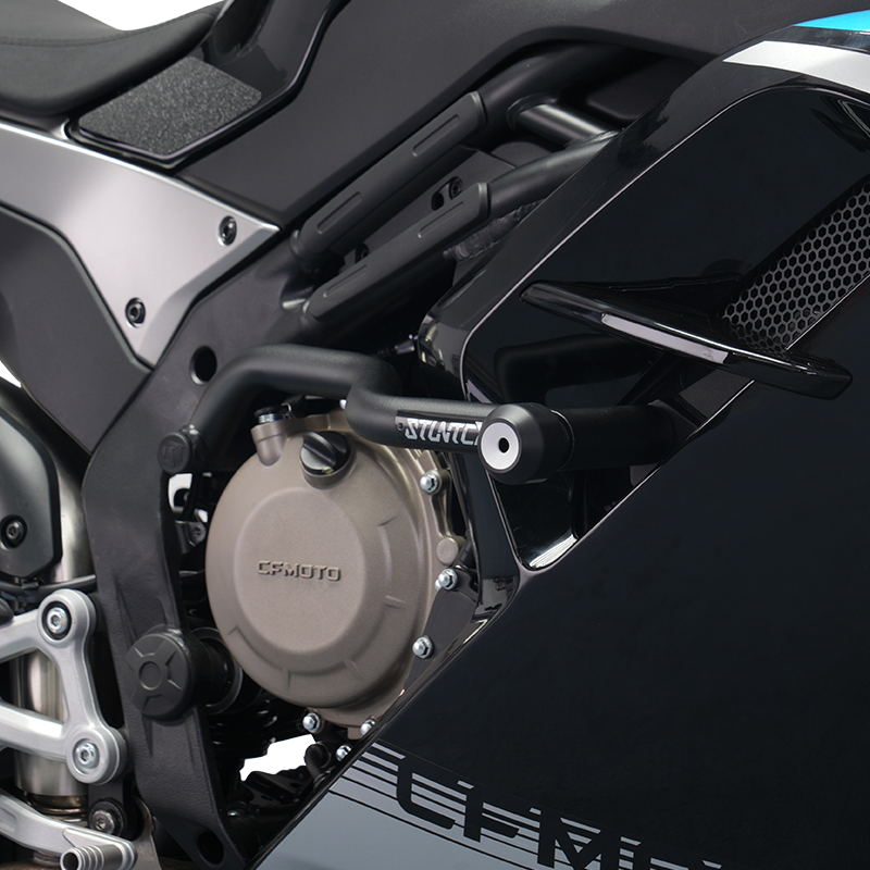 STUNTCX护杠适配春风500SR护杠摩托车保险杠防摔架防摔球司当克斯