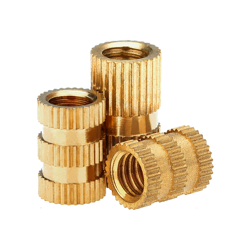 汉固威盲孔铜滚花螺母盲孔铜滚花