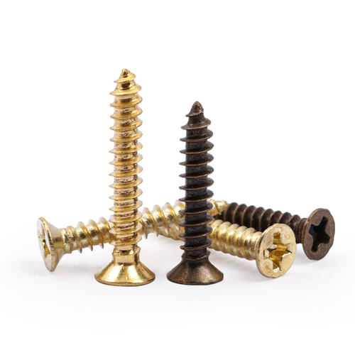 镀金螺丝钉十字沉头自攻钉