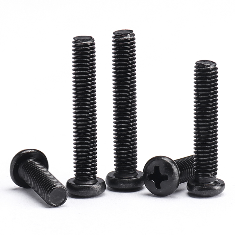 汉固威不锈钢黑色十字圆头螺钉