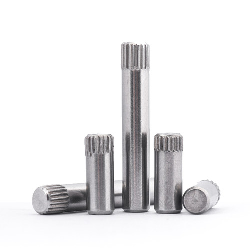 304圆柱滚花定位销不绣钢