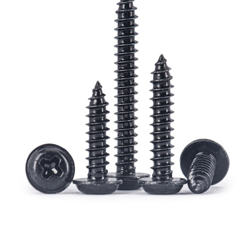 汉固威304黑色十字带垫自攻促销