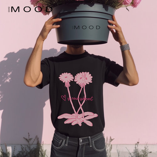 310MOOD大雏菊小众设计短袖T恤