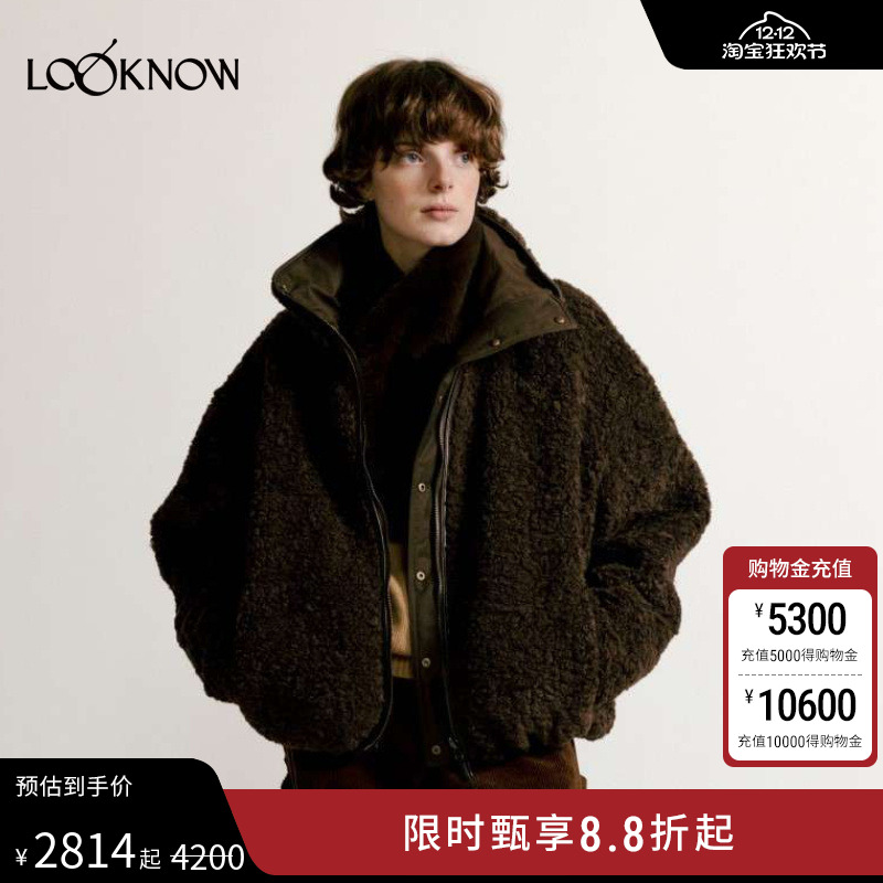 NOTHING WRITTEN X LOOKNOW2025年秋季新款纽扣外套女