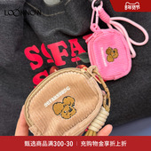 LOOKNOW 小狗耳机包复古慵懒礼物2025年冬季 SFSG 新款