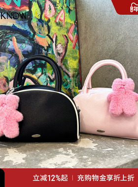 AVAM HOME设计师品牌LOOKNOW24年冬季新款缎面迷你托特包