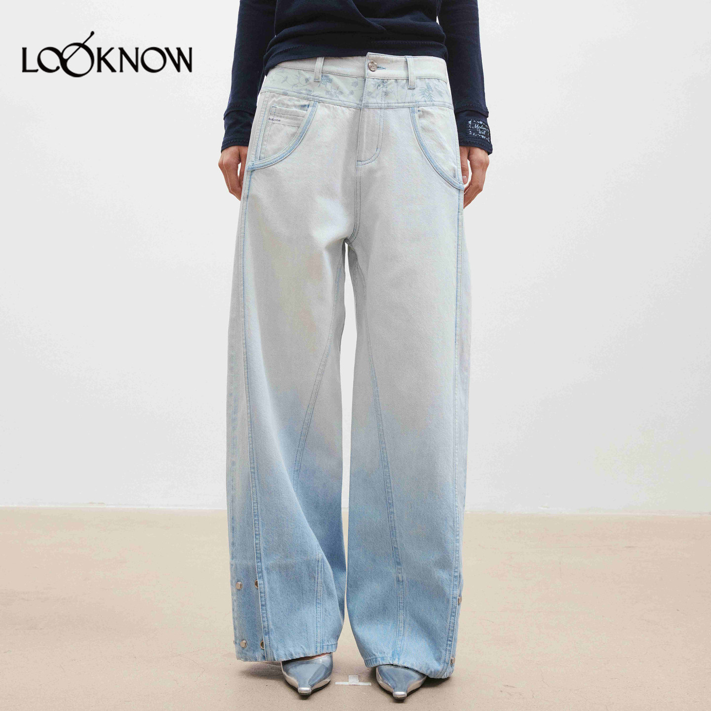 medium well LOOKNOW26春夏新品裤图片