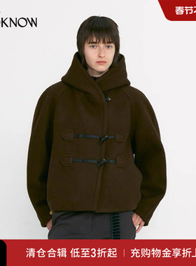 LOW CLASSIC X LOOKNOW设计师品牌2025年秋季新款双面短大衣女