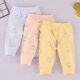 分体按扣裤 幼儿夏季 纯棉男女宝宝春秋外穿秋裤 新生婴儿免脱开裆裤