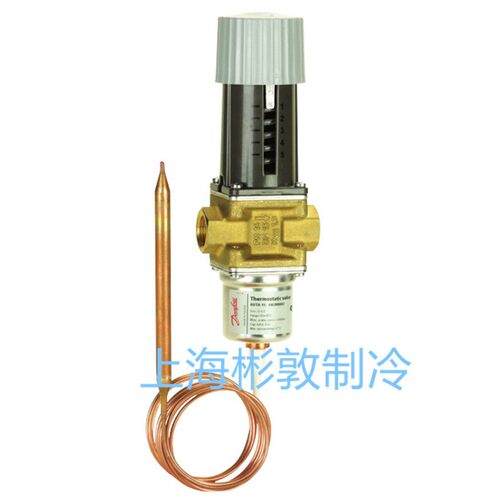 danfoss丹佛斯恒温型水阀 温度控制水流量开关 AVTA10 15 20 25