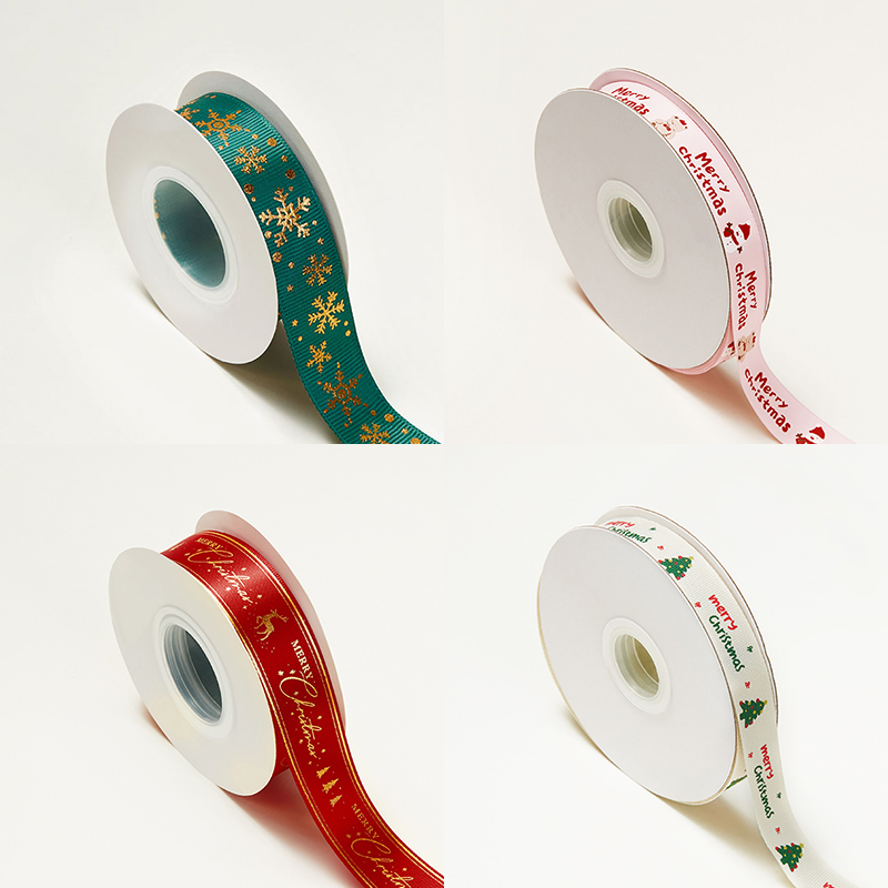 圣诞礼物盒生日礼盒丝带蛋糕礼物装饰品绸带花束彩带绿色圣诞节包装红色丝带礼品包装彩带圣诞老人氛围感布置