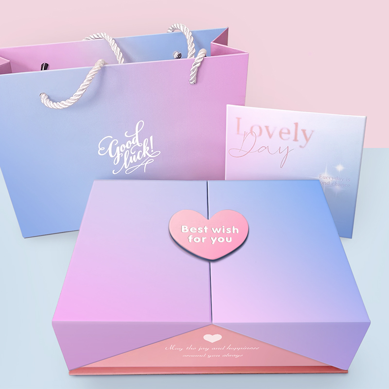 送人显心意的礼物包装表白女生