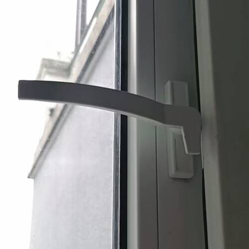 七子七字执手锁 塑钢窗把手门窗户把手塑钢执手加厚平开门窗拉手