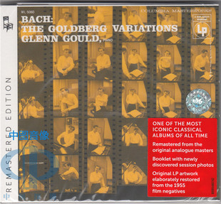 哥德堡变奏曲DSD 巴赫 古尔德 索尼 预售 88985480742 中图