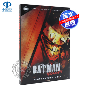 英文原版 狂笑蝙蝠DC漫画 精装收藏版黑暗蝙蝠侠The Batman Who Laughs DC Comics 黑暗多元宇宙 金属大事件 进口书籍正版周边