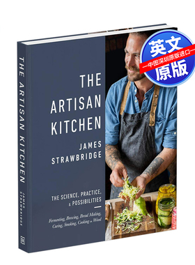 中图跨境 英文原版 The Artisan Kitchen 手工厨房 工匠厨房  DK  James Strawbridge  家庭 餐饮食谱 饮食文化 精装 进口正版