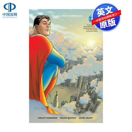 中图跨境 英文原版 DC全明星超人 All-Star Superman 漫画绘本故事书 钢铁侠