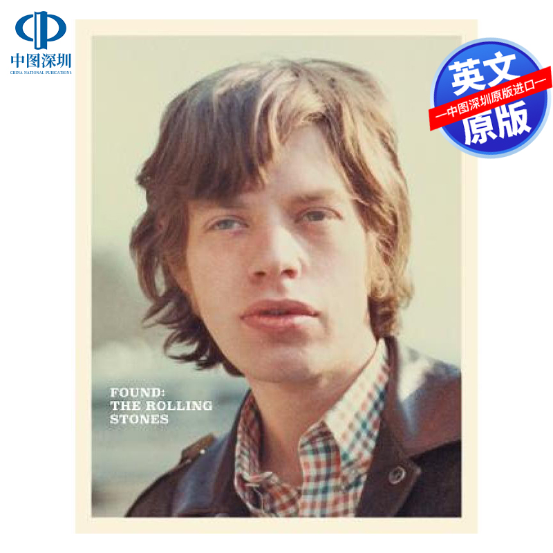 英文原版 发现:滚石乐队 Found - the Rolling Stones 进口正版书籍