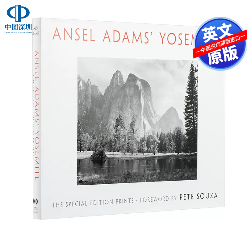英文原版 安塞尔·亚当斯的优胜美地 Ansel Adams' Yosemite 优胜美地国家公园 摄影集