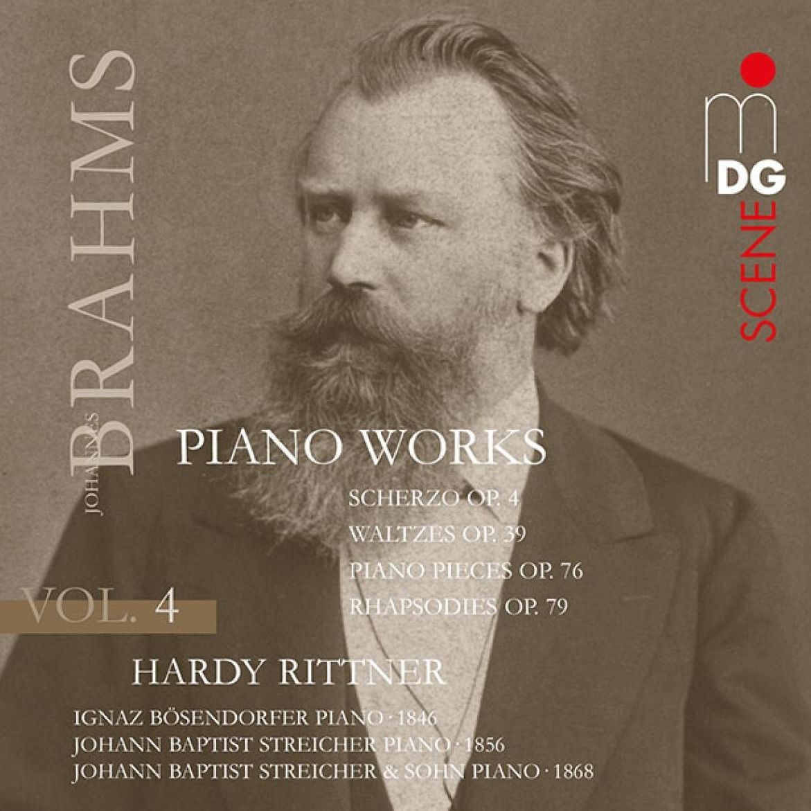 【中图音像】勃拉姆斯钢琴作品 (四)(SACD)