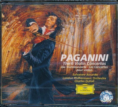 【中图音像】迪图瓦 - 帕格尼尼：小提琴协奏曲 3CD 4372102 环球