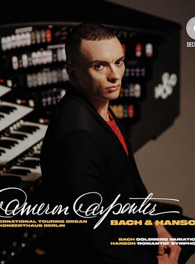 【中图音像】Cameron Carpenter 巴赫和汉森 风琴 CD 4856598