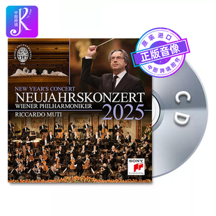 中图 Years 2025年维也纳新年音乐会2CD New Concert 穆蒂 现货