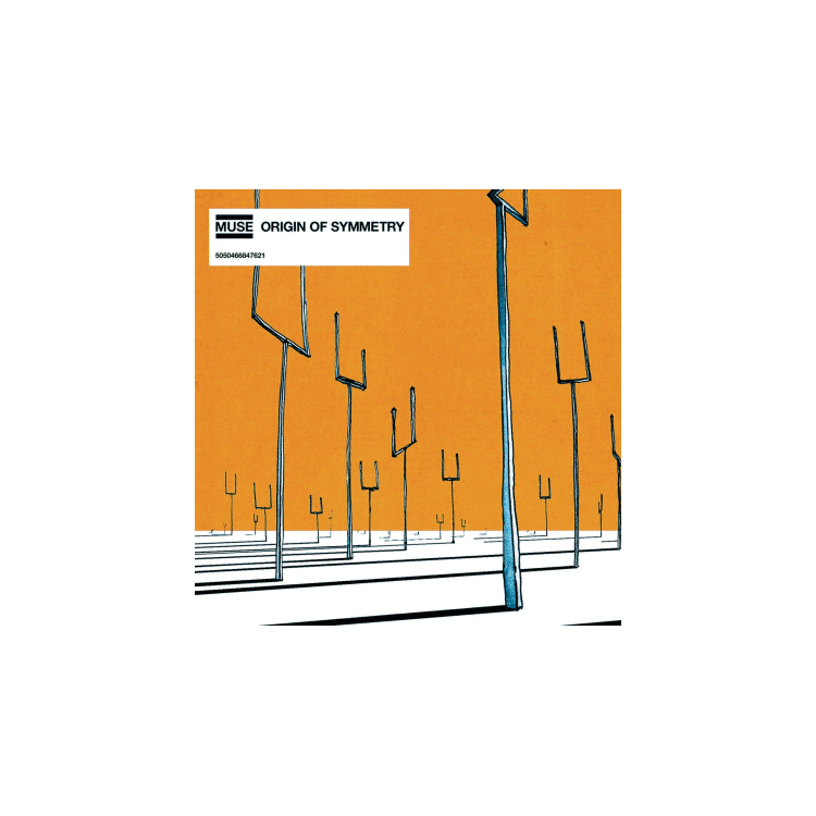 【中图音像】缪斯乐队 Origin of Symmetry LP黑胶 2LP69094-5