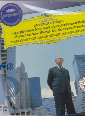 【中图音像】德沃夏克:第8、9交响曲CD 库贝利克 4474122 环球