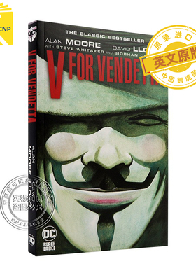 中图跨境 英文原版 DC漫画 V for Vendetta V字仇杀队 漫画 图文版小说故事书