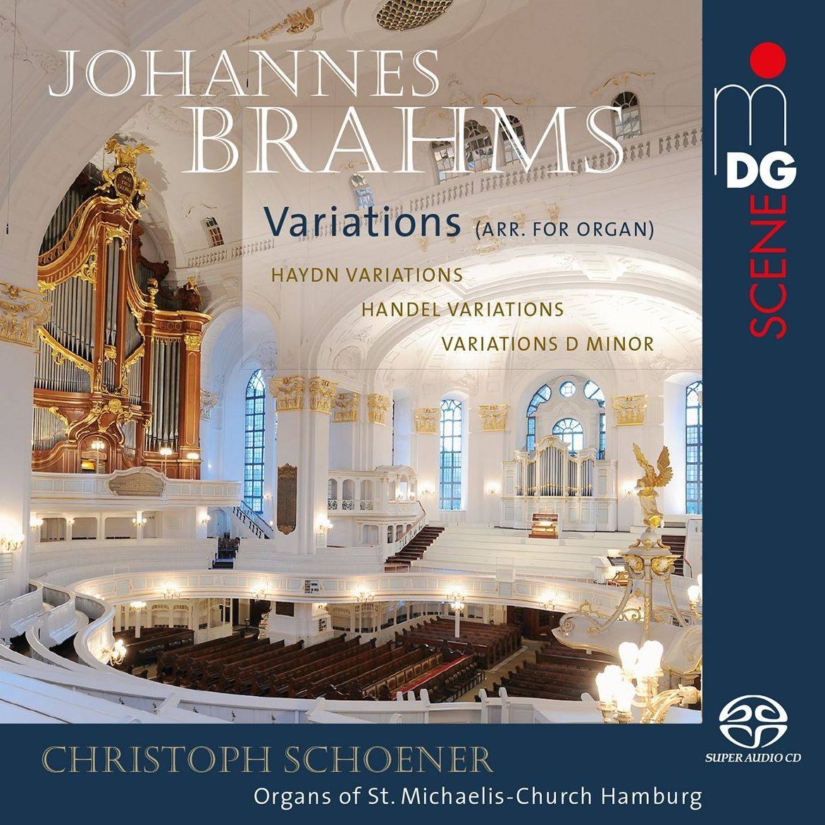 【中图音像】勃拉姆斯: 变奏曲(SACD)  9492