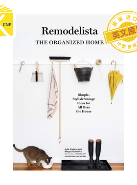 英文原版 Remodelista: The Organized Home 打造井然有序的家居环境 家居达人室内设计 进口正版设计书籍