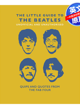 英文原版 披头士小册子 四人组的俏皮话和语录 Little Book of the Beatles: Quips and Quotes from the Fab Four 进口书籍