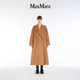 MaxMara 末甄选 女装 季 骆驼绒双排扣廓形大衣1016373606