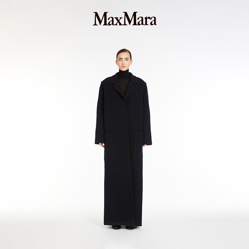 MaxMara 女装长款羊毛羊绒大衣外套1316014306