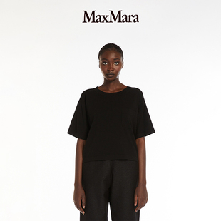 毛衣6361044806 圆领短袖 MaxMara2024春夏新品 女装