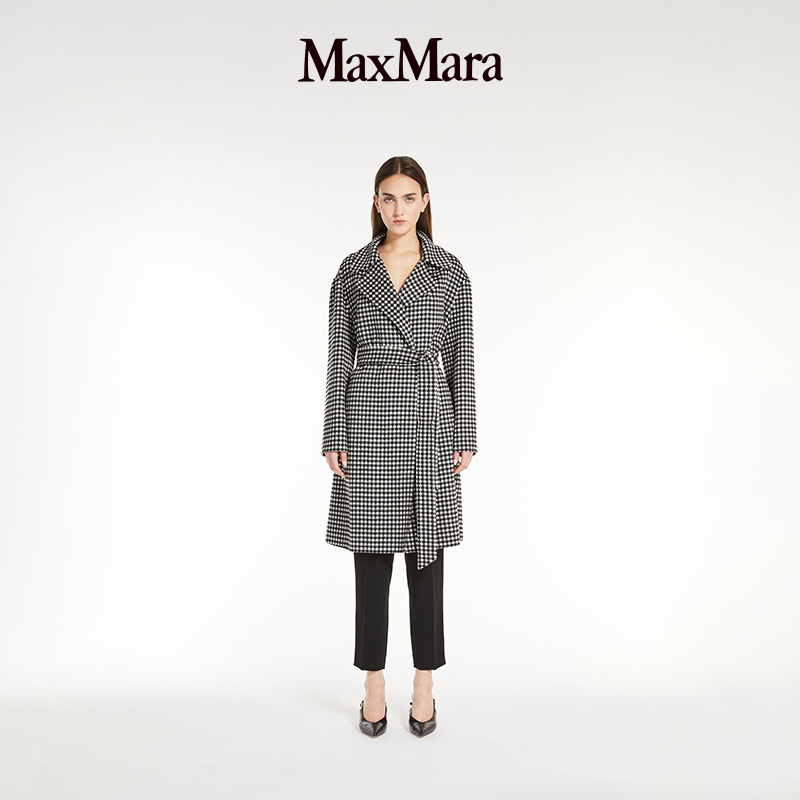 MaxMara女装羊毛长款大衣