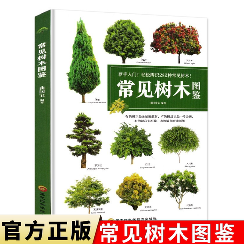 【官方正版】常见树木图鉴 园林绿化书籍花草树木图鉴大全庭院种植苗木书籍植 分辨树木森林景色生活中的常见树木彩图版科普