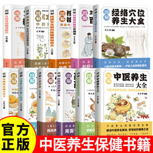 智慧生活 中医养生保健书籍 中医基础理论中医保健图解女性常见病奇效方 图解经络穴位养生大全 详解精准取穴中医智慧实用有效