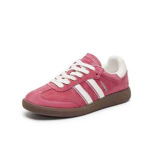 天美意2025春新款 KG081AM5 复古百搭系带运动休闲潮流女德训鞋