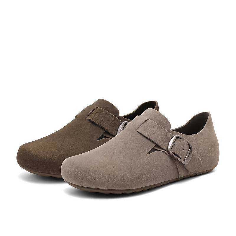 百丽男鞋全麦吐司鞋男24秋新商场同款外穿休闲鞋全包勃肯8NW01CM4